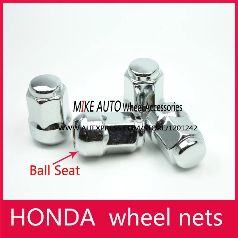 4 шт. шаровые гайки для колес honda серии accord CRV crosstour odyssey|nuts for wheels|wheel nutsm12x1.5 wheel nuts |