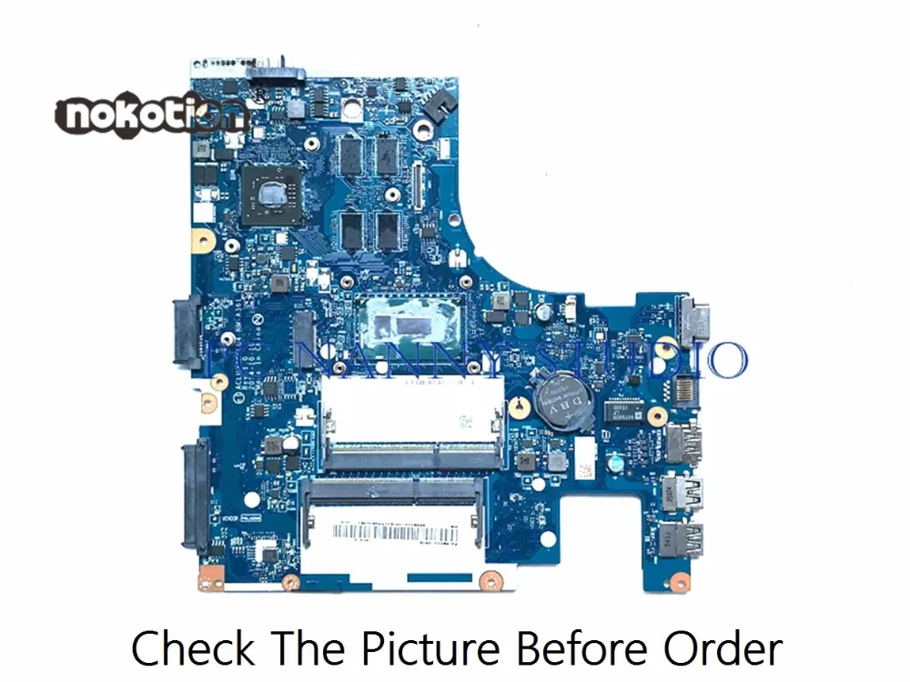 Материнская плата для ноутбука lenovo G40 80 ACLU3 ACLU4 NM A361 SR23Y I5 5200U Radeon R5 M330 2 Гб