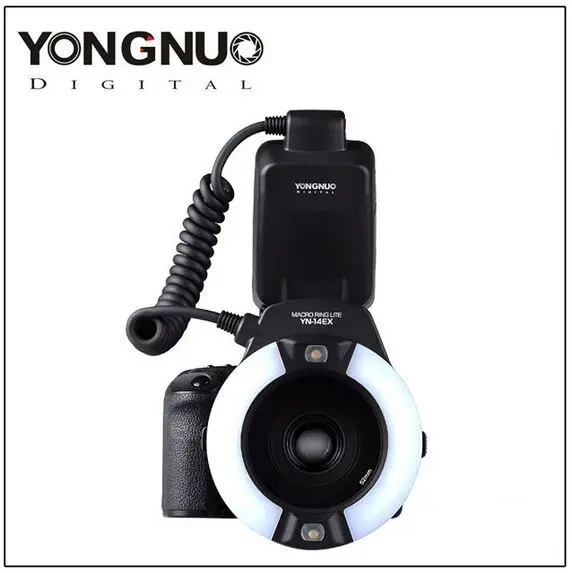 YONGNUO TTL Macro Ring Lite вспышки Speedlite свет для Canon 5ds 5dsr 760d 5D Mark III 7D 60D 70D 700D 650D 600D |