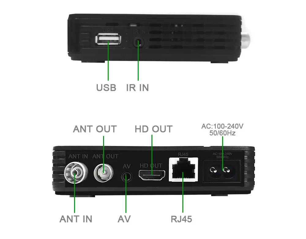 Full HD 1080p DVB-T2 K2 MAX поддержка IP tv цифровой наземный ТВ-приставка H.265/HEVC встроенный RJ45 LAN DVB T2 ТВ-приёмник
