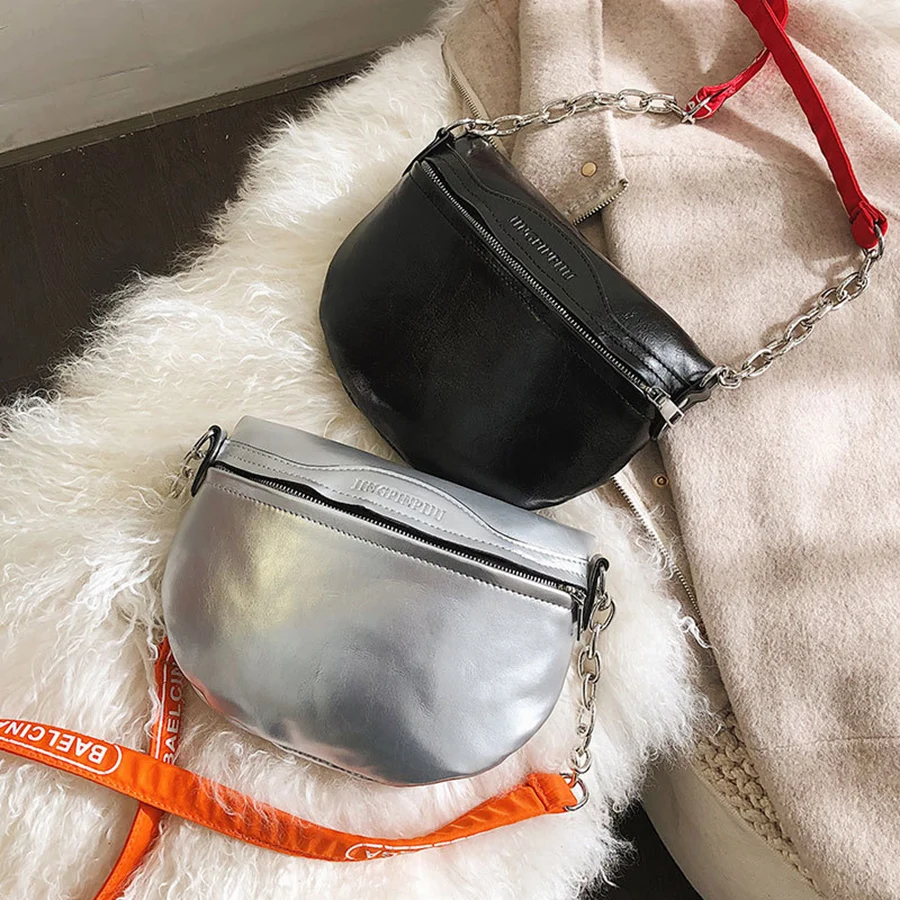 Модные однотонные сумки через плечо женские Сумки из искусственной кожи с