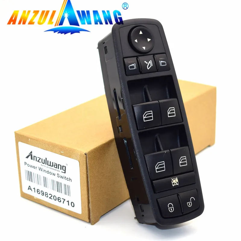 1 шт. для Mercedes-Benz B-Klasse W245 W169 A-Klasse A1698206710, 1698206710, A 169 820 67 10 переключатель блокировки окна питания подходит
