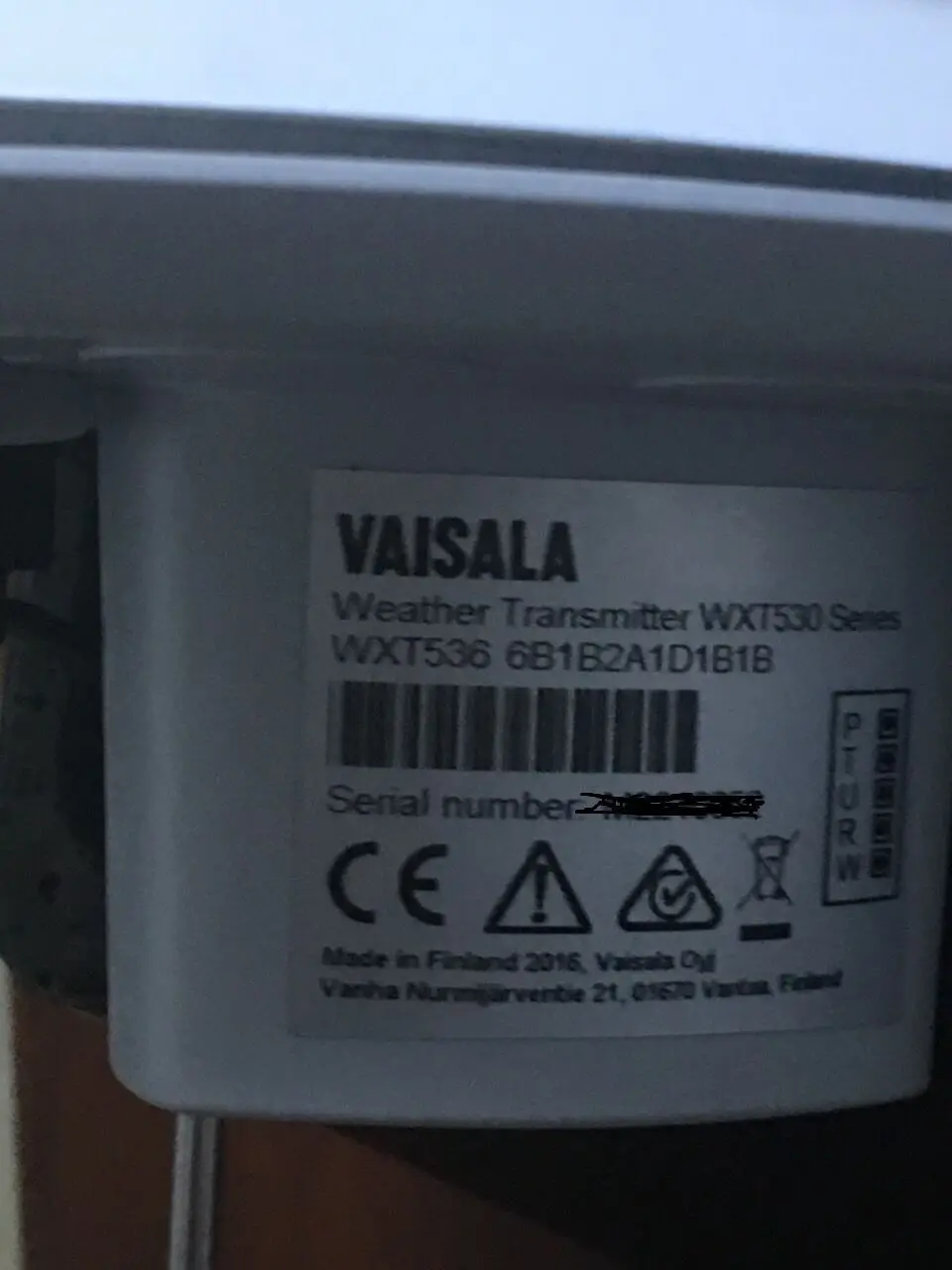 Vaisala погоду передатчик WXT536 мульти-погода датчики | Инструменты