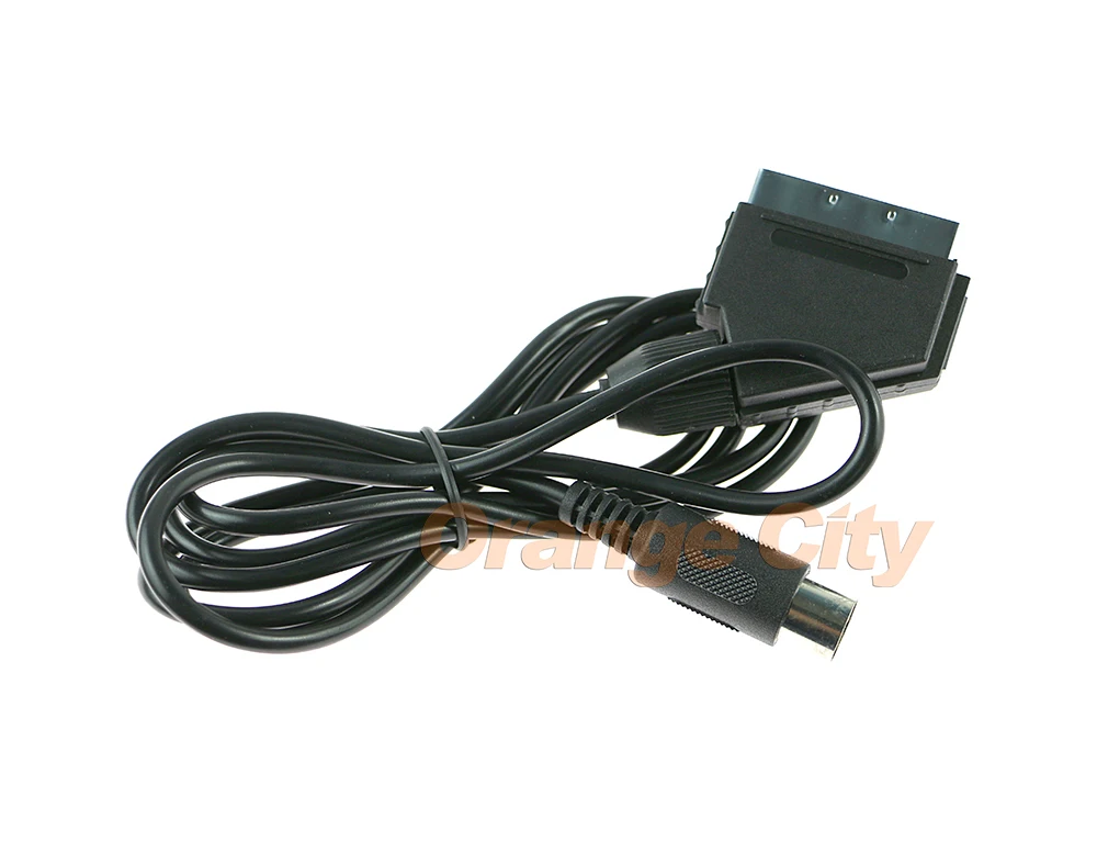 ChengChengDianWan NTSC C pin 6ft 10pin RGB Scart AV кабель 1 MD для игровой консоли Sega Saturn 20 шт./лот|md sega|md