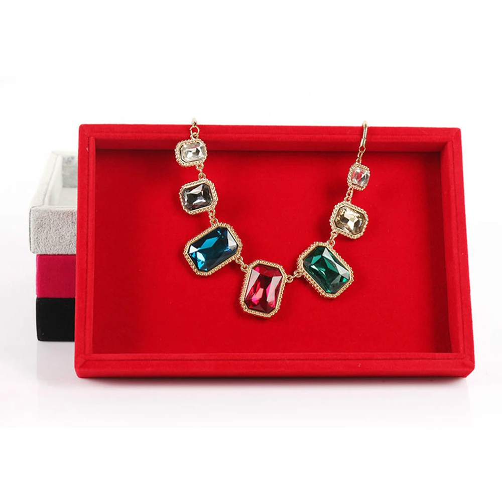 1 шт. фиолетовая шкатулка для украшений серьги кольца DisplayJewelry подставка