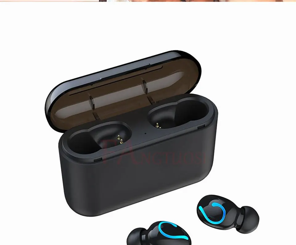 FANGTUOSI новые TWS 5,0 Bluetooth наушники стерео Беспроводная гарнитура Handsfree спортивные наушники с микрофоном и зарядным устройством