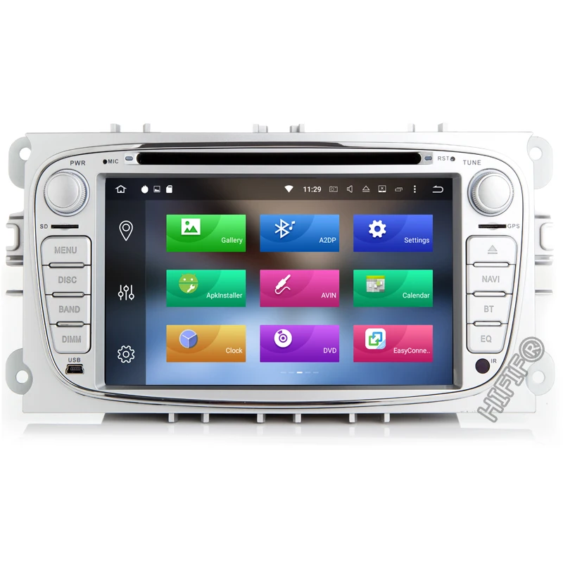 Автомобильный мультимедийный плеер Android 10 GPS Авторадио 2 Din для FORD/Focus/Mondeo/S MAX/C