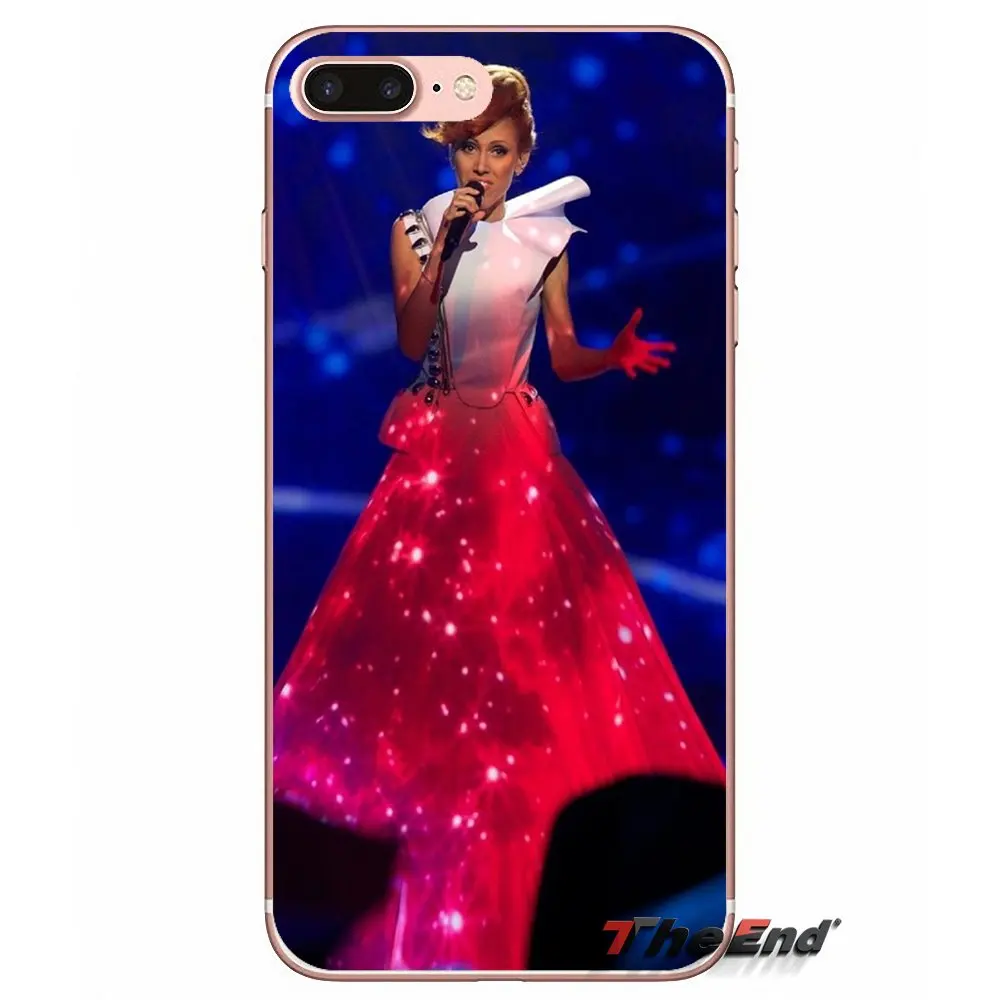 Евро певец для iPhone X 4 4S 5 5S 5C SE 6 6S 7 8 Plus Samsung Galaxy J1 J3 J5 J7 A3 A5 2016 2017 аксессуары чехлы