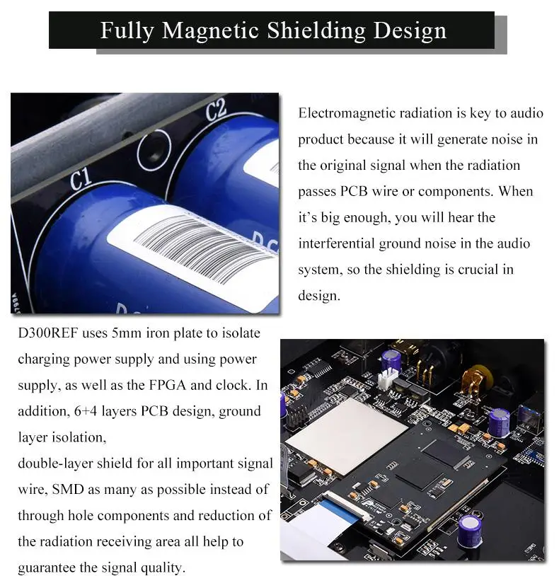 R-019 Soundaware D300REF контрольный уровень нового поколения PCM& DSD цифровой музыкальный сетевой преобразователь цифровой проигрыватель