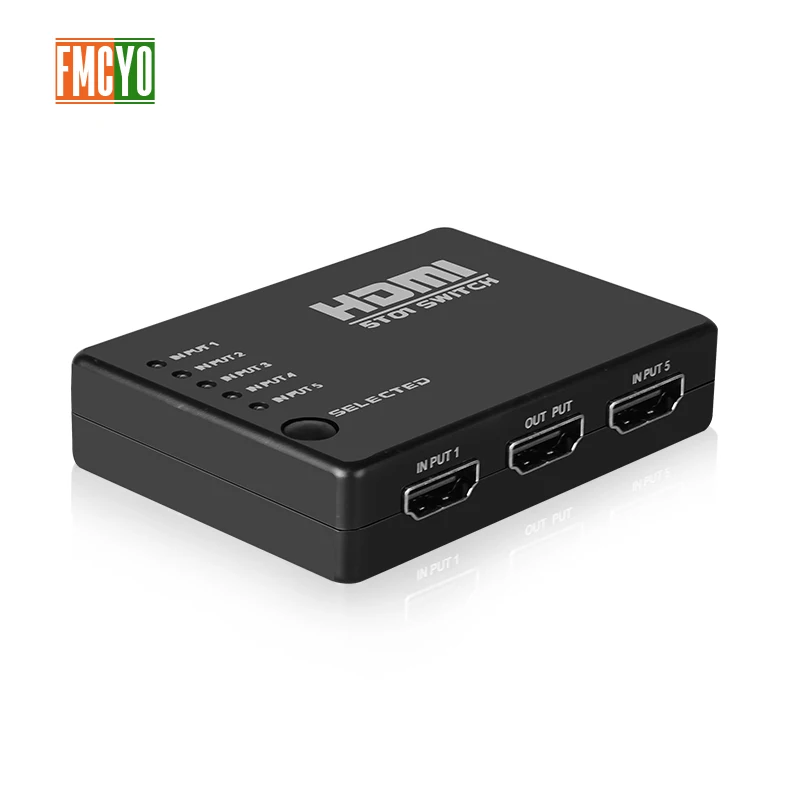 KVM переключатель 6 портов 5 вход 1 выход Беспроводной удаленный HDMI