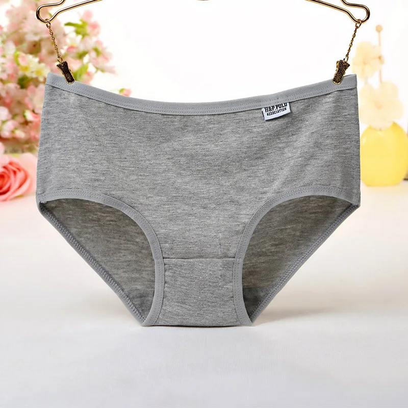 Ladies Underwear Cotton Women Panties Plus Size Briefs Female Soft Underpant Lingerie Mid-Rise Breathable New 2019 |