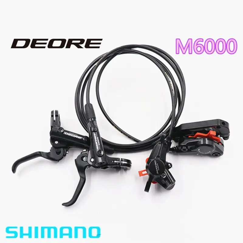Shimano Deore M6000 MTB велосипедный Гидравлический дисковый тормоз Комплект передних и