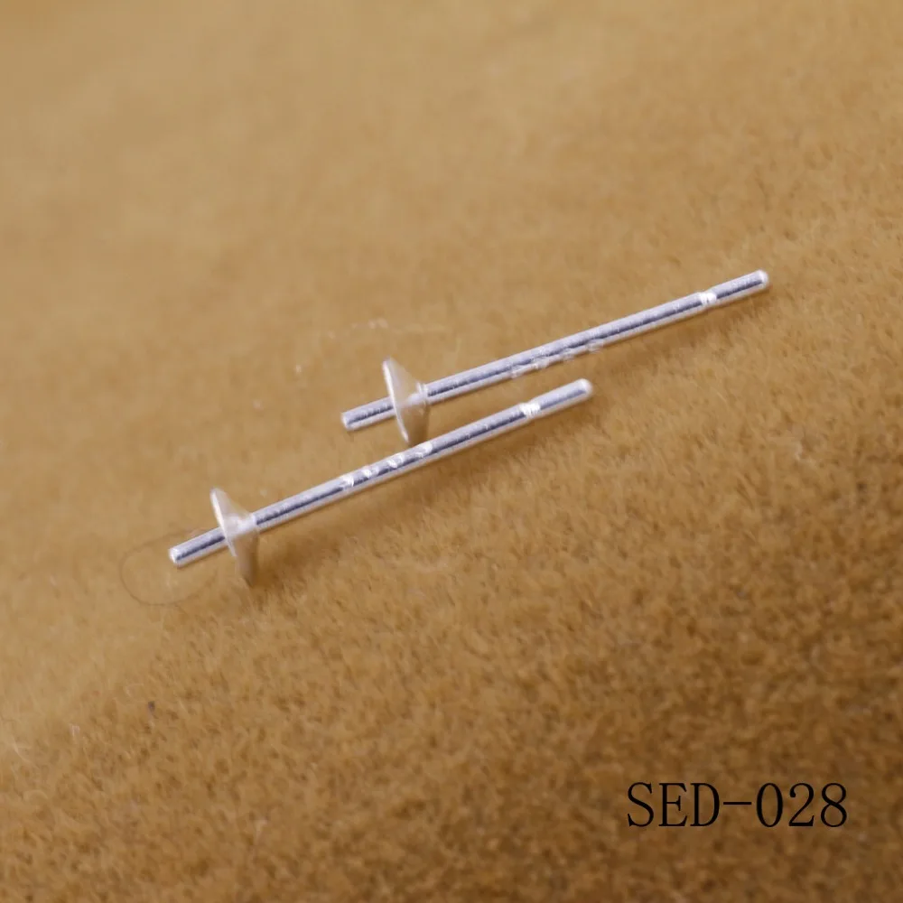 1 пара/комплект серьги-гвоздики из серебра 925 пробы | Украшения и аксессуары