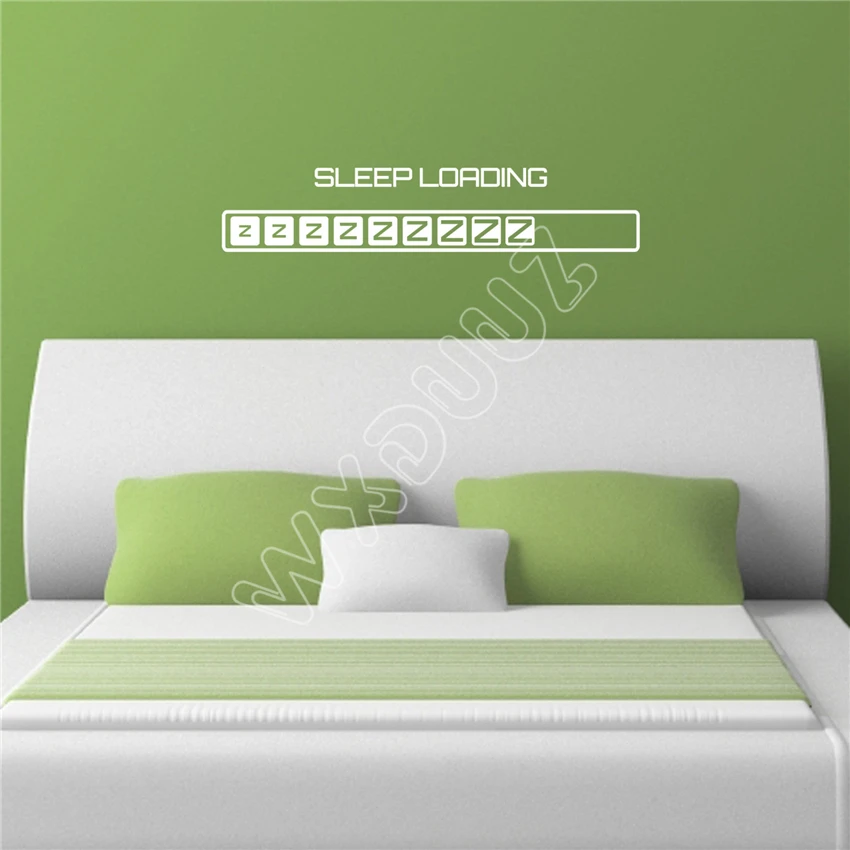 WXDUUZ загружаемая в спящий режим Настенная Наклейка-забавная наклейка для