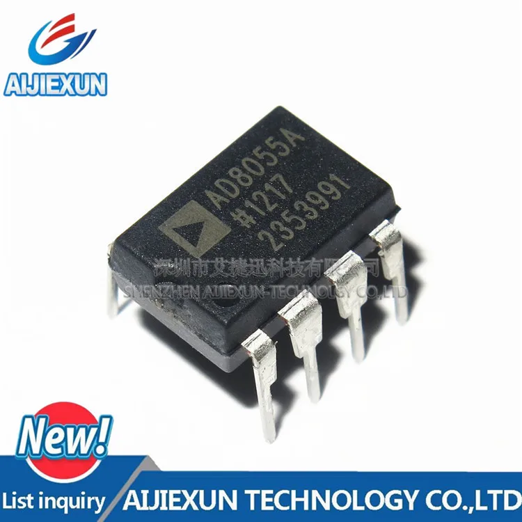 AD8055AN AD8055A 5 шт. низкая стоимость 300 МГц усилители с обратной связью напряжения DIP 8 в