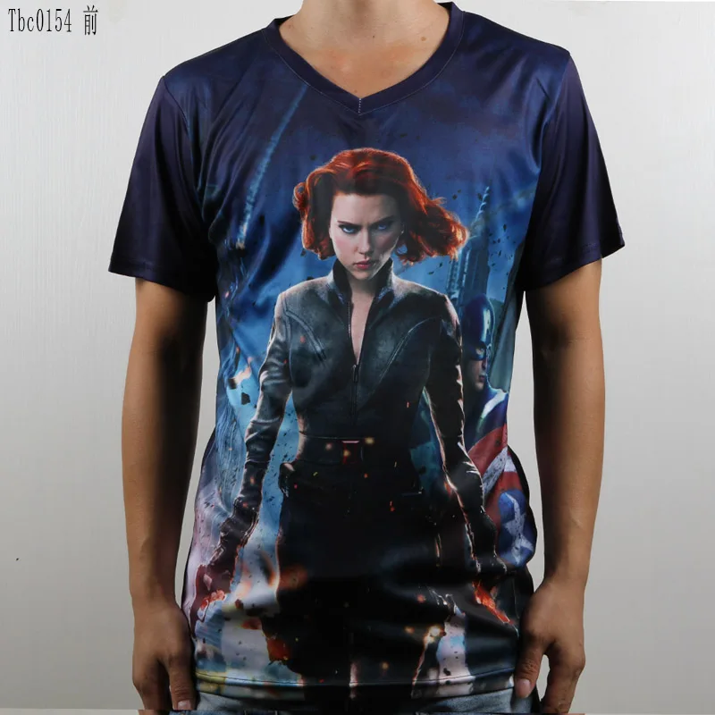 Горячие Летние Продажи Моды для Мужчин Футболки С Коротким Рукавом Мультфильм