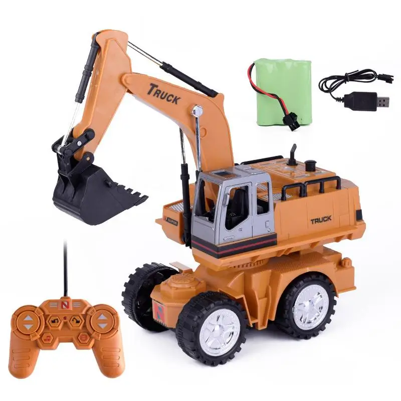 Rc экскаватор модель инженерного автомобиля 8CH 2 4G 1:18 игрушки для грузовых