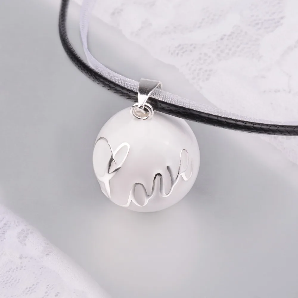 Ювелирные изделия Eudora для беременных белая любовная колокольчик подвеска в виде