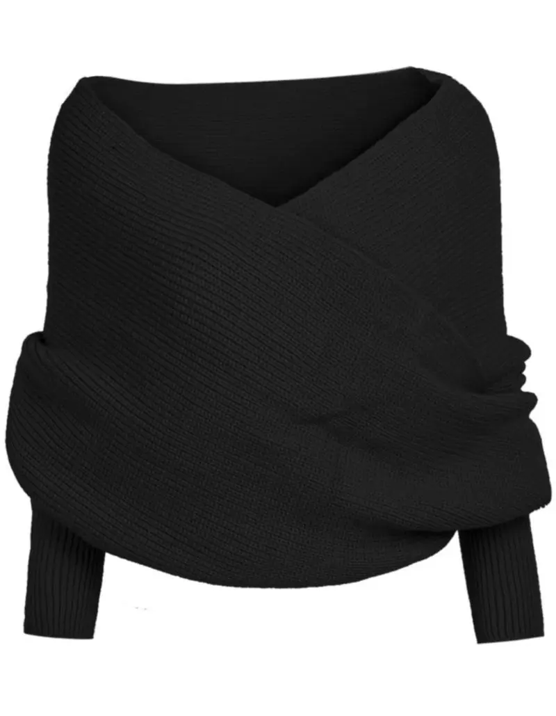

Womens Sweater Off shoulder Oversized Loose Knitted Sweaters Jumper Pullovers Outwear Autumn Fashion Clothes