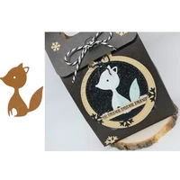 my little fox bear fawn metal cutting dies stencils for diy scrapbooking album stamp card embossing new 2019 die cut