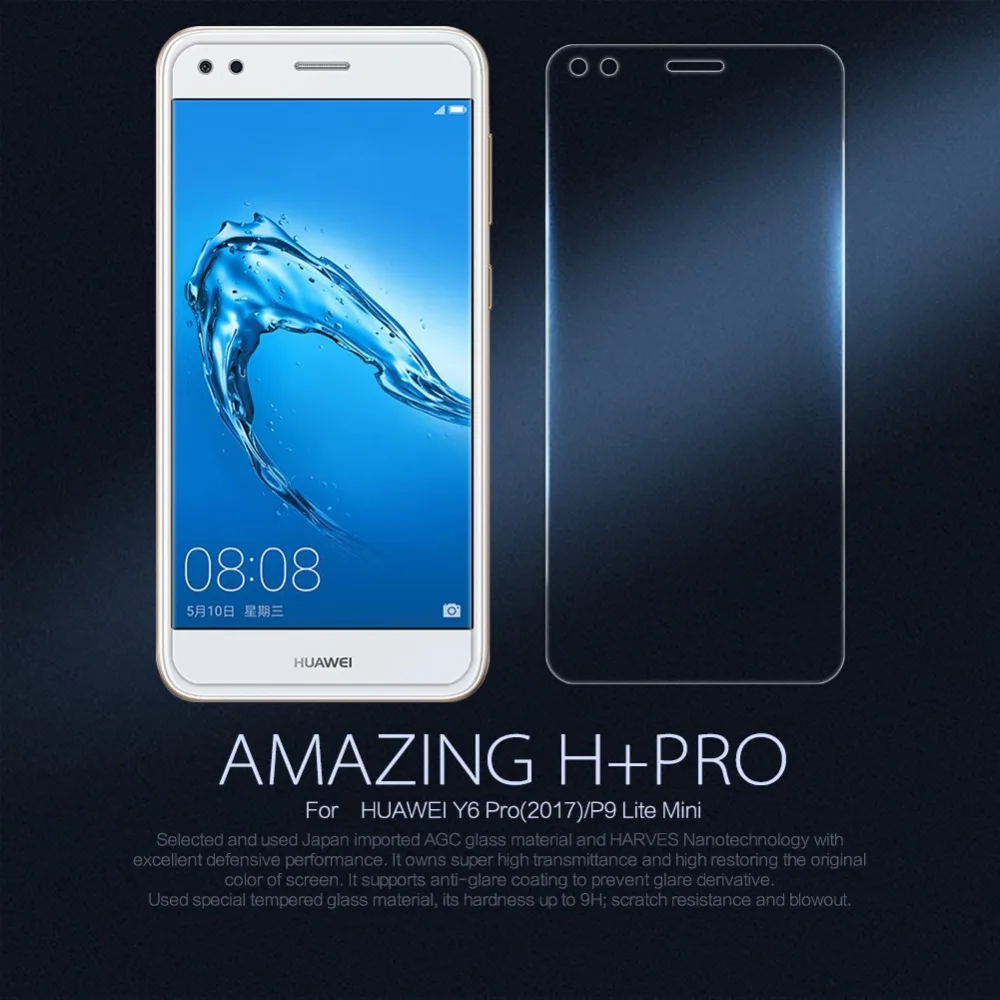for huawei Enjoy 7 Screen Protector Nillkin Amazing H+PRO Tempered Glass HUAWEI Y6 Pro 2017 P9 Lite Mini tempered glass | Мобильные