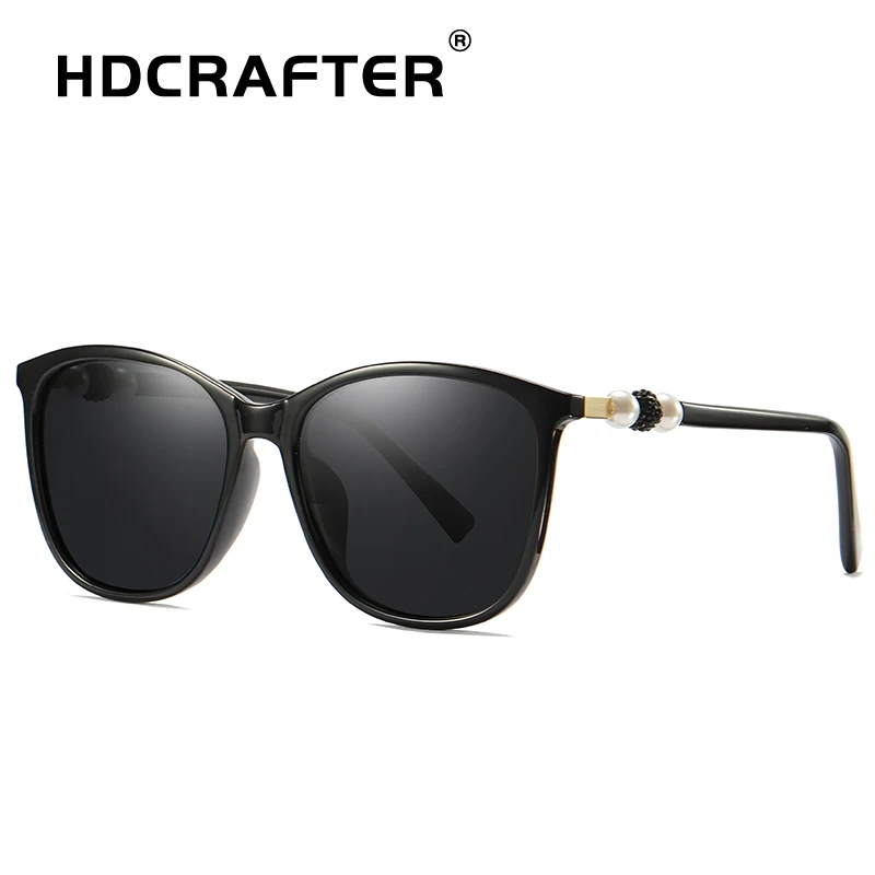 Солнцезащитные очки кошачий глаз Для женщин поляризованные Модные женские