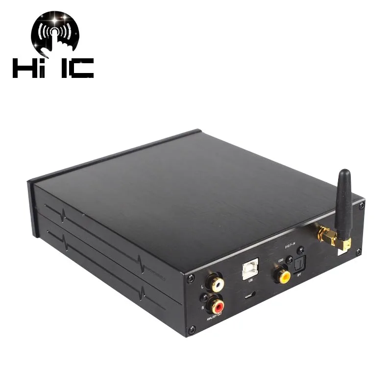 Hi Fi аудио декодер ES9038Q2M USB DAC XMOS XU208 DSD512 32 бит/384 кГц TPA6120A2 COAX/OPT/USB/Bluetooth 5 0 вход OLED
