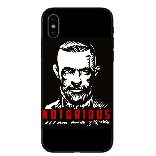Конор Макгрегор король телефон чехол для X XS XR Max Мягкий силиконовый телефона iPhone 6