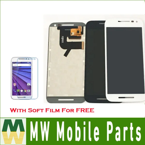 

10PCS/Lot For Motorola MOTO G3 G 3rd Gen xt1544 xt1550 xt1540 LCD Display Touch Screen Digitizer Assembly Black White Color