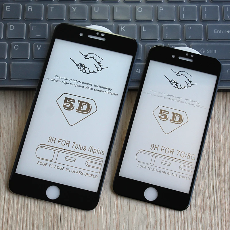 5D изогнутый экран протектор для iPhone6 6S 7 8 Plus X Edge полное покрытие пленка iPhone 12mini 11 Pro