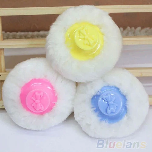 Детская косметическая пудра с ворсом многоцветная губка для макияжа 02G9 2U74 хит