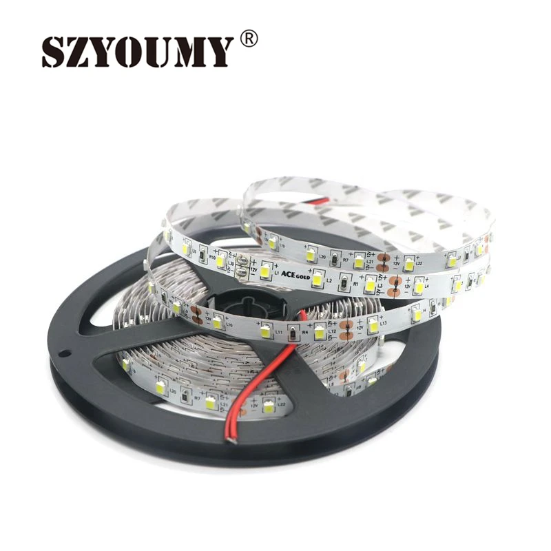 SZYOUMY SMD 2835 5M 300 светодиодный s теплая белая/холодная белая светодиодная лента 60