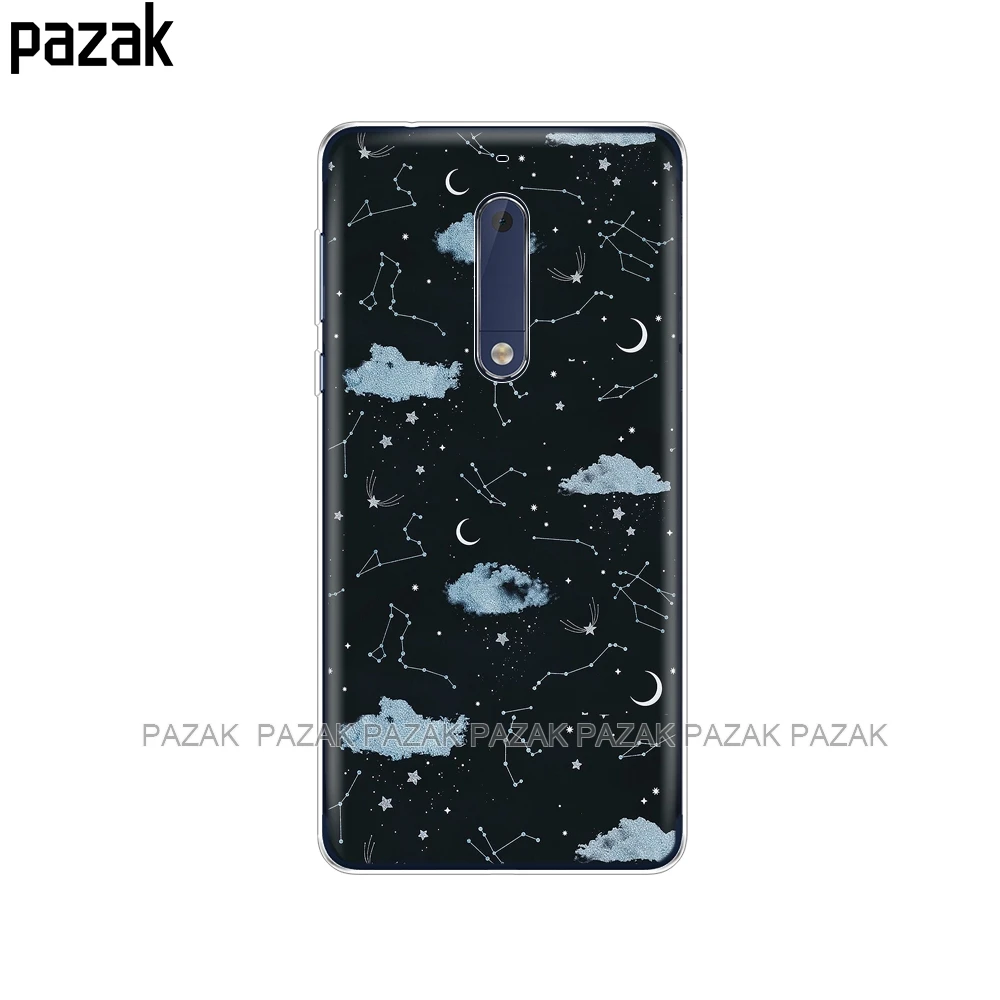 34498 Силиконовый чехол для Nokia 1 2 2,1 3 3,1 5 5,1 plus Мягкий ТПУ задняя крышка trnsparent противоударный чехол Бампер корпус pop - Цвет: 34498