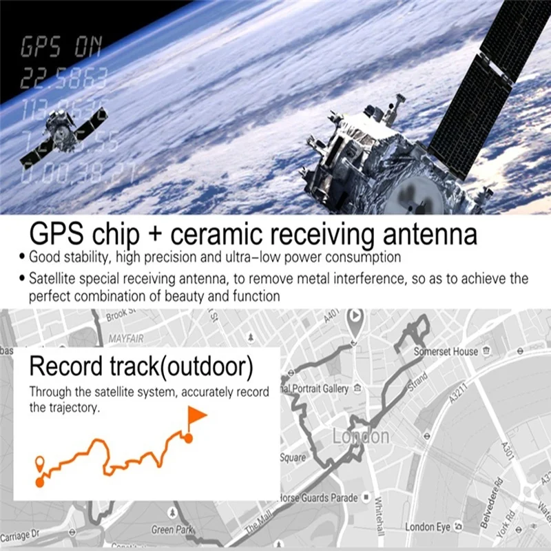 Спортивные Смарт часы с G сенсором GPS монитором сердечного ритма|Смарт-часы| |
