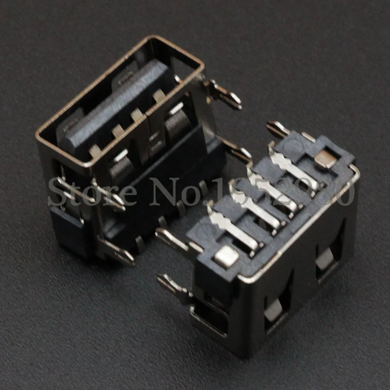 Новинка 10 шт. разъем USB 2 0 адаптер SMT гнездовой 4 фута высота мм контакта RoHS |