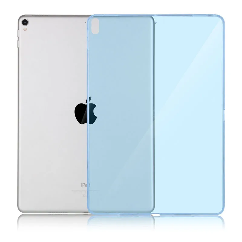 Для нового Ipad Pro 11 чехол силиконовый ультра тонкий прозрачный ударопрочный для
