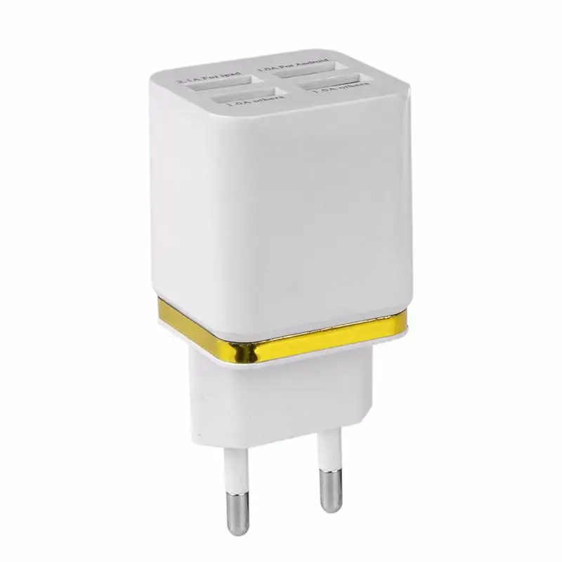 EastVita, универсальный, 4 порта, 2.1A, USB адаптер питания, настенное зарядное устройство, дорожное зарядное устройство, кубический блок, США, ЕС, Великобритания, разъем AU