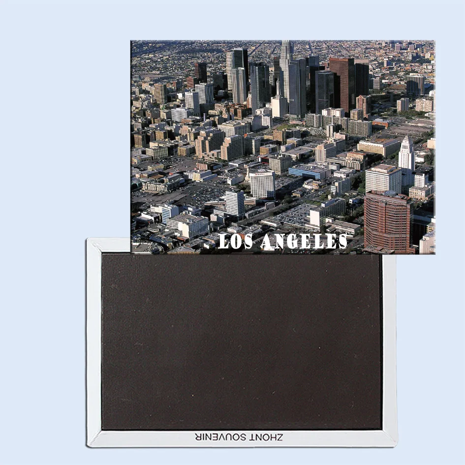 JLM-US из above_CA-Los Angeles магнитные наклейки на холодильник туристические сувениры