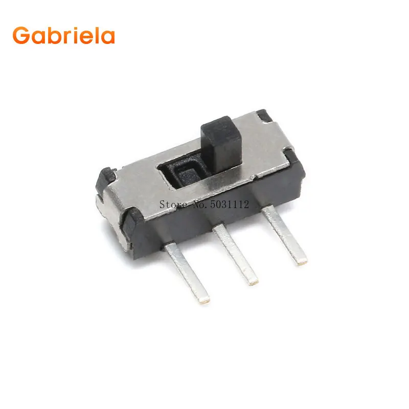 20 шт./лот тумблер MSK-12D19 G2 SPDT 1P2T SMD 3 Pin PCB панель горизонтальный скользящий