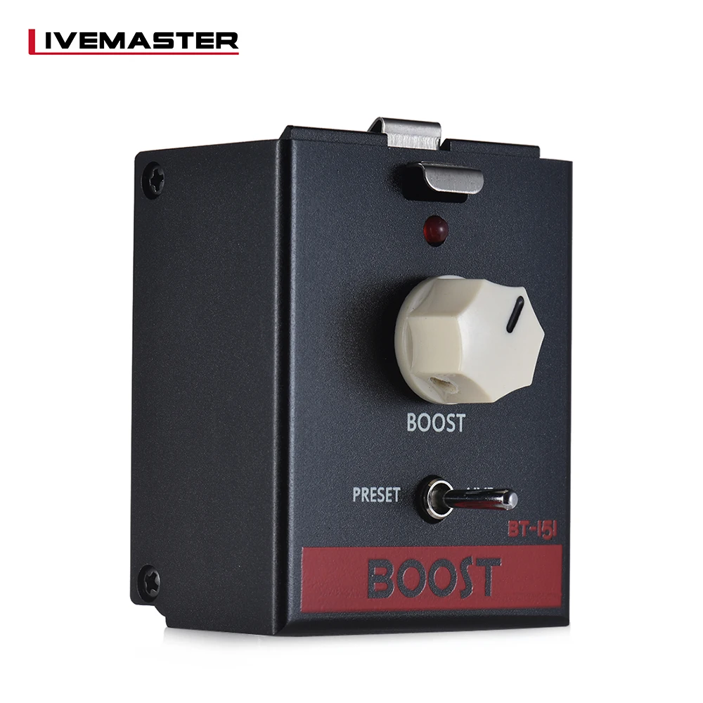 Высокое качество BIYANG серий livemaster BT-151 Clean Boost гитарный эффект педаль модуль True Bypass |
