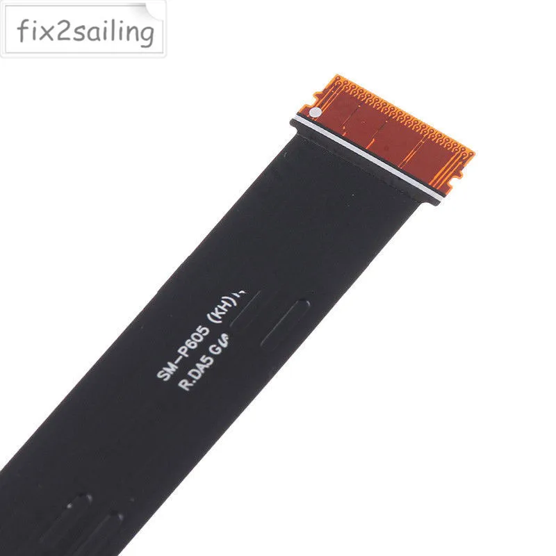 10 шт./лот USB разъем для зарядки гибкий кабель Samsung Galaxy Tab Pro 1 &quotT520 T525 P600 P605 с номером
