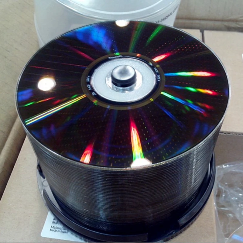 1 шт. Япония LM-HS94LQ50 Двусторонняя перезаписываемая DVD-RAM 2-3X скорость 9,4 ГБ(4.7GBx2) DVD пустой диск один чип deletable