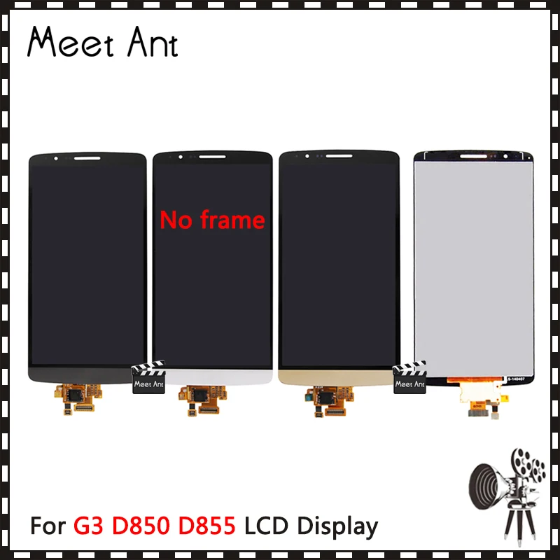 10pcs/lot High Quality 5.5'' For LG G3 D855 D850 LCD Display Screen With Touch Digitizer Assembly | Мобильные телефоны и