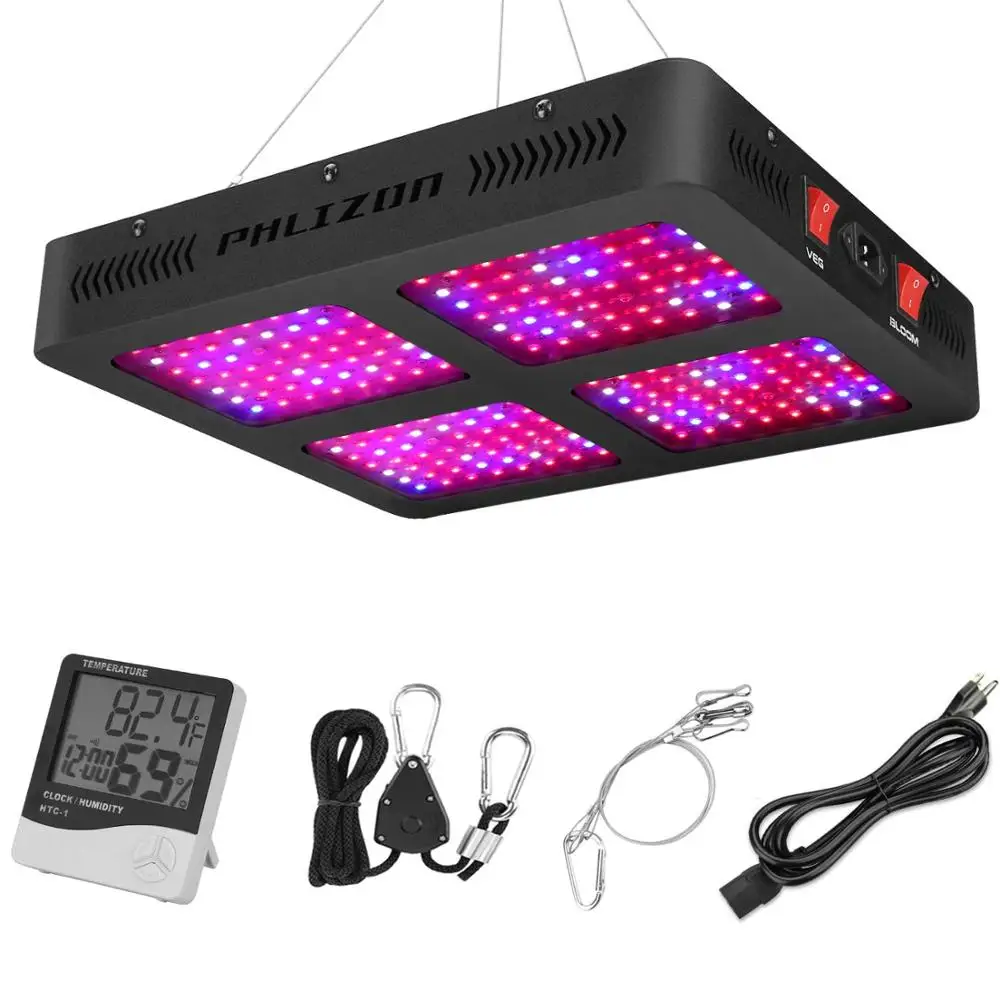 Phlizon 1200 W 1600 W 2200 W светать led phytolamps, высокая мощность PPFD цветок лампы