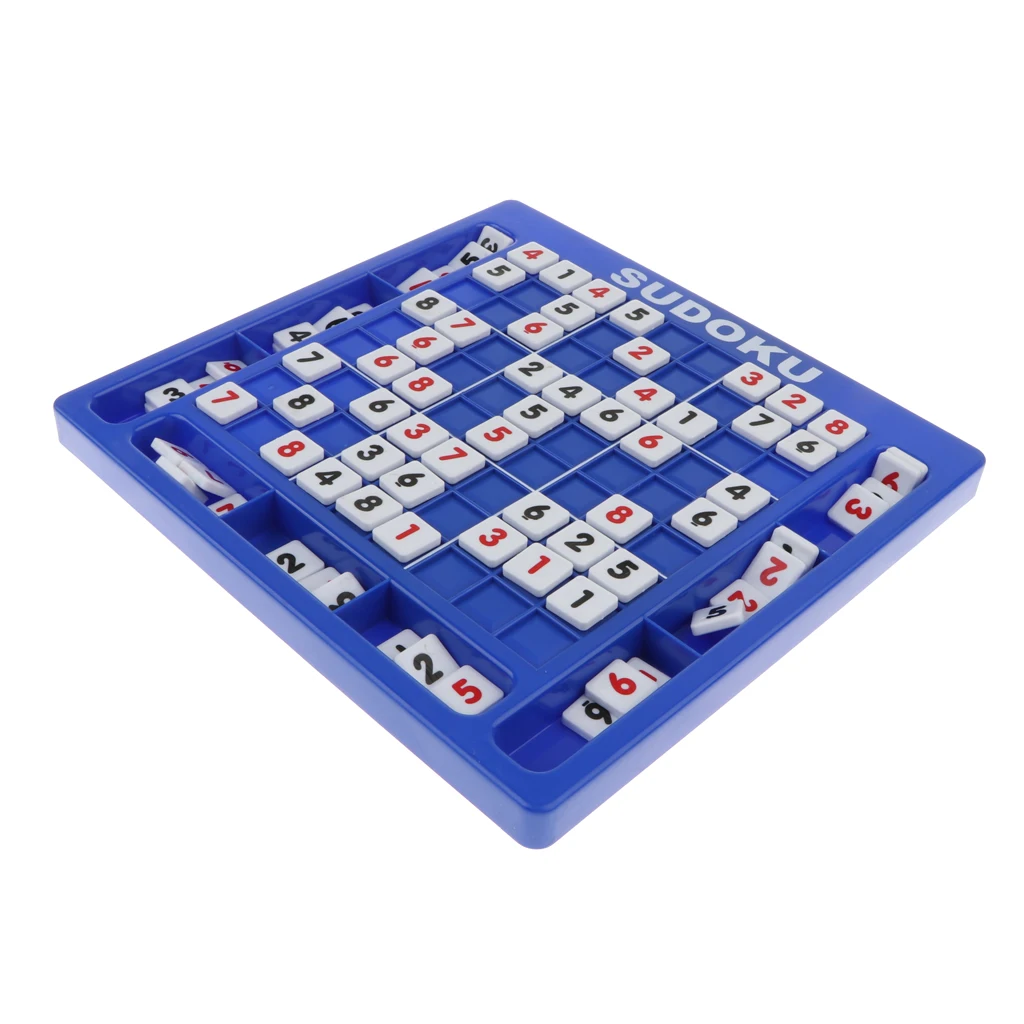 1 компл. Дети Sudoku доска количество игра-головоломка цифровые шахматы математический блок Обучающие Настольные игры для детей Обучающие