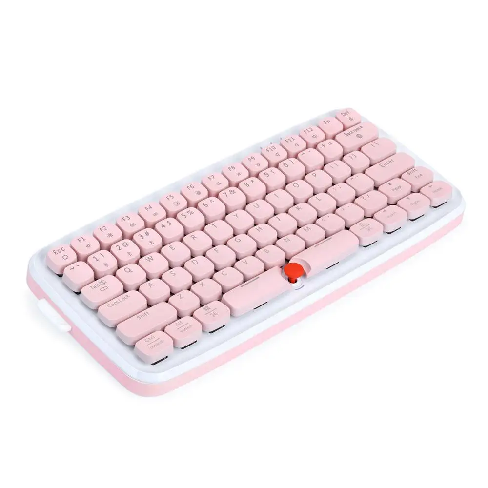 Ajazz ZERO Bluetooth Двухрежимная клавиатура 79 клавиш RGB светильник игровая с поддержкой