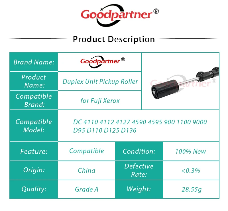 2X 059K36411 Duplex Unit Paper Pickup Roller for XEROX WC 4110 4112 4127 4590 4595 900 1100 9000 D95 D110 D125 D136 DC900 | Компьютеры и