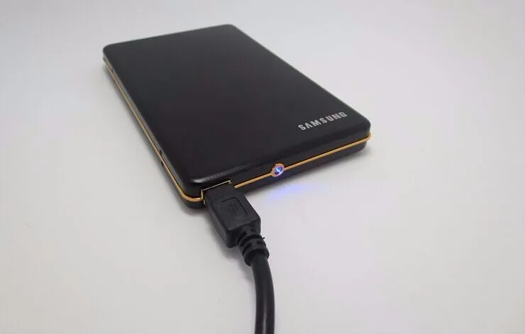 Новый 2015 Samsung Жесткий диск 2 ТБ 2.5 &quot2.0 Портативный USB Диск HDD Черный Внешний 3 Год