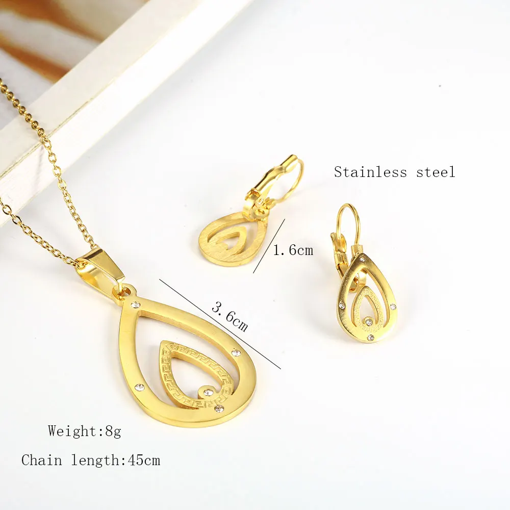 Ювелирные изделия OUFEI из нержавеющей стали женские модные богемные серьги