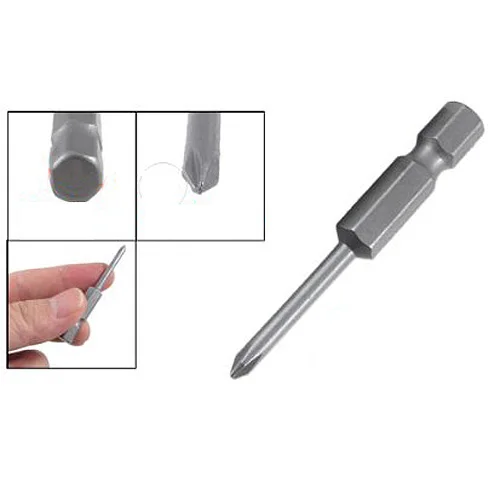 

LNHF 10 шт 1/4 "Шестигранная 50 мм длина 2,5 мм Phillips PH0 Магнитная отвертка Биты